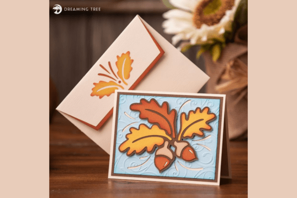 Autumn Occasions Card: A 3D SVG for Fall