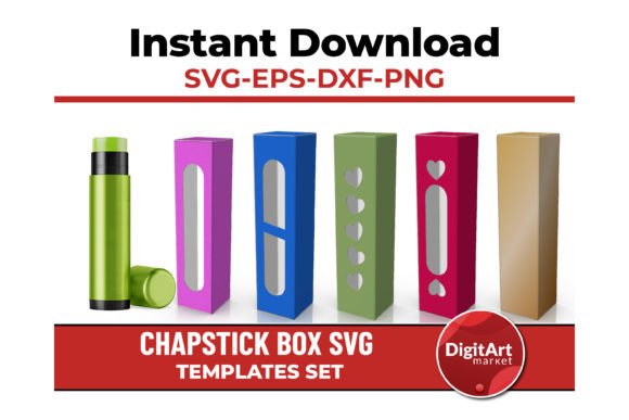 Chapstick Box 3D SVG Shapes Review