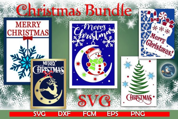 Christmas Papercut Cards SVG Bundle Review