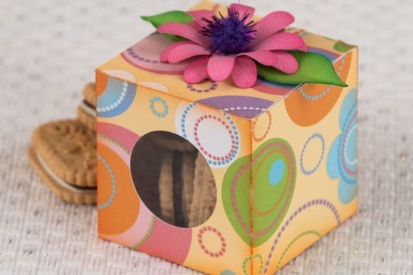 Gabby’s Treat Box: 3D SVG for Birthdays