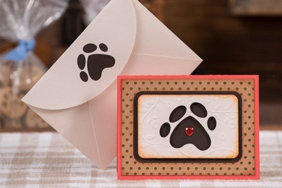 Pet Paw Card: 3D SVG for Dogs Branding