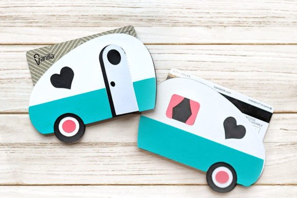 Retro Camper Cap Gift Card Holder SVG Review
