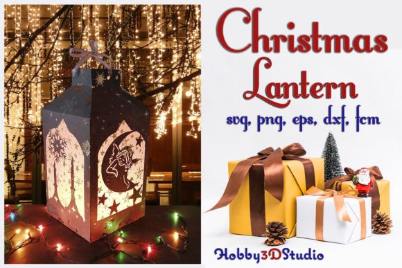 Review: 3D SVG Christmas Lantern Templates