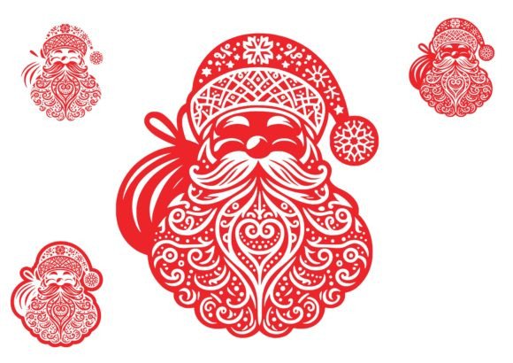 Santa Claus Collection: A 3D SVG Christmas Review