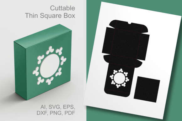 Trefoils Frame Window 3D SVG for Shapes