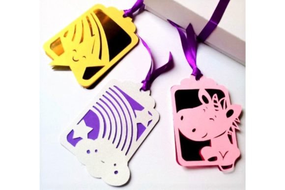 UNICORN TAGS: 3D SVG Shapes for Crafters